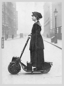 ladyscooter